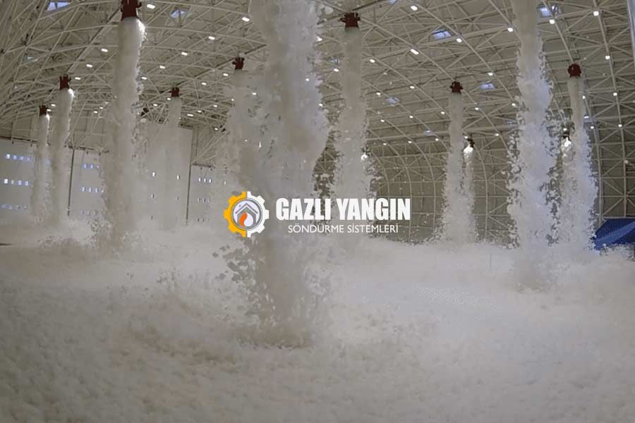 Köpüklü Foam Söndürme Sistemleri Özellikleri - Gazlı Yangın Söndürme Sistemleri