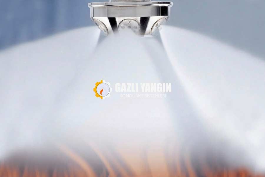Su Sisi (Water Mist) Yangın Söndürme Sistemleri - Gazlı Yangın Söndürme Sistemleri