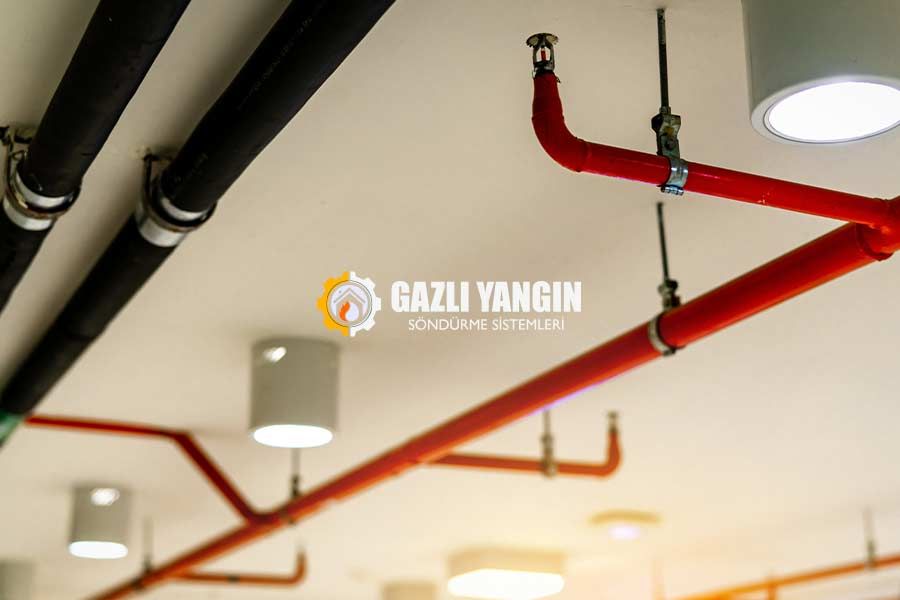Sprinkler Yangın Söndürme Sistemleri - Gazlı Yangın Söndürme Sistemleri
