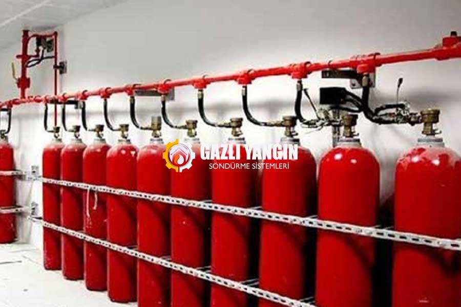 CO2 Otomatik Karbondioksitli Söndürme Sistemleri - Gazlı Yangın Söndürme Sistemleri